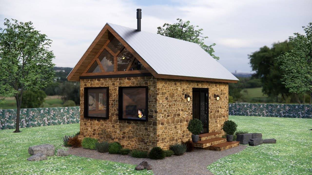 Идеальный дом 5x7 м с двумя спальнями! 🏡 Невероятно, но здесь есть ВСЁ