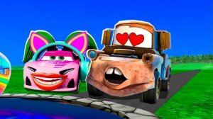 Машинки летают и прыгают! Развивающие мультики Машины помощники. Мультфильмы про машинки