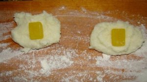 Манник на сковороде