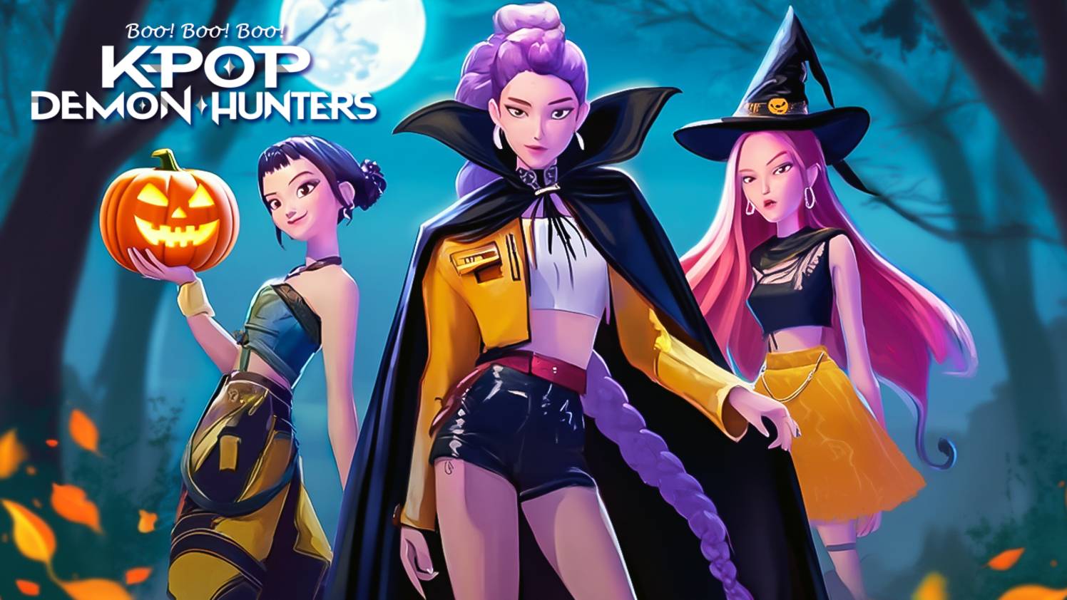 K-Pop Demon Hunters: TRICK OR TREAT | Boo! Boo! Boo!