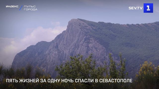 Пять жизней за одну ночь спасли в Севастополе