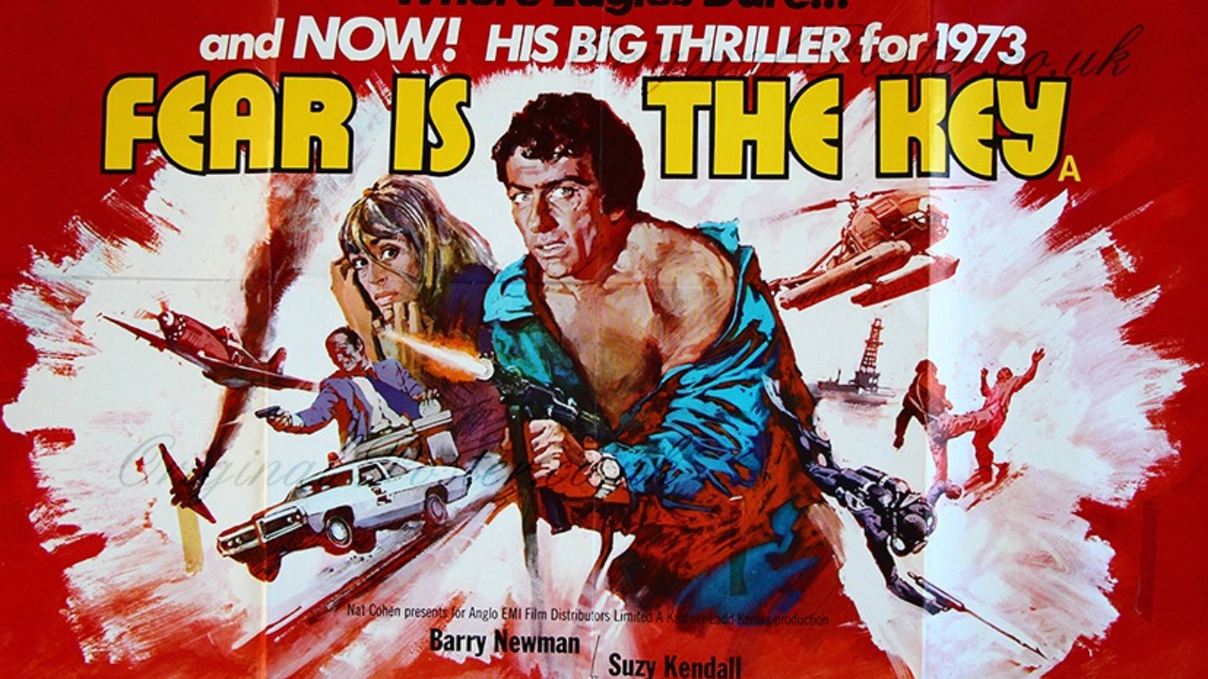 FEAR IS THE KEY   Them By Roy Budd