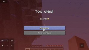 я упал и за камня