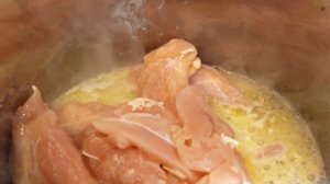 Овощной суп с курицей