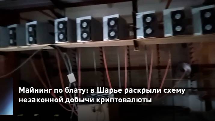 Майнинг по блату: в Шарье раскрыли схему незаконной добычи криптовалюты