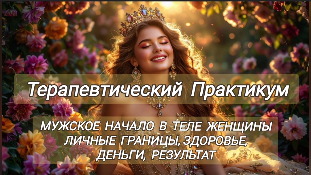 Мужское начало в теле Женщины.Личные границы,Здоровье, Деньги, Результат.Практика в Архиве подарок⬇️