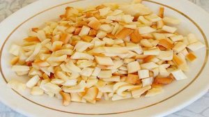 Новогодний салат Нефритовый браслет