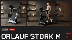 Orlauf Stork M  — беговая дорожка с компактным хранением и мощным двигателем