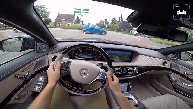 MERCEDES-MAYBACH S600 6.0 V12 BiTurbo POV TEST DRIVE