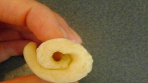 Розочки из творожного теста