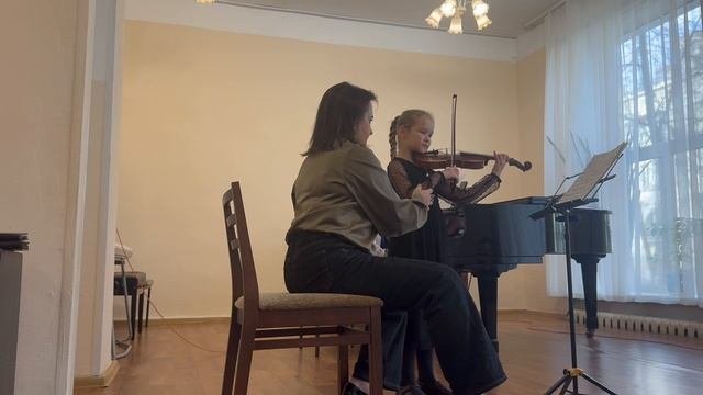 Мастер класс Соколовой А.Н. Концерт ре мажор 1,2 части Ридинг