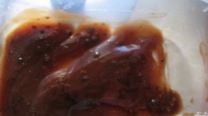 Курица со свининой в духовке