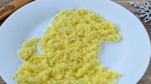 Новогодний салат Собачка