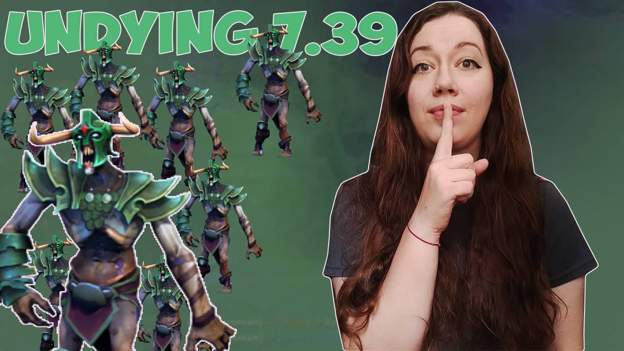 ОЧЕНЬ МНОГО ТОМБ Undying 7.39 ► Dota 2