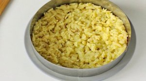 Салат мясной с грибами