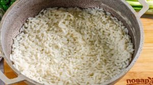 Салат Морской коктейль с рисом