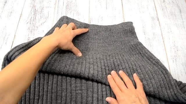 Вяжем юбку спицами. _Болгарская юбка_.