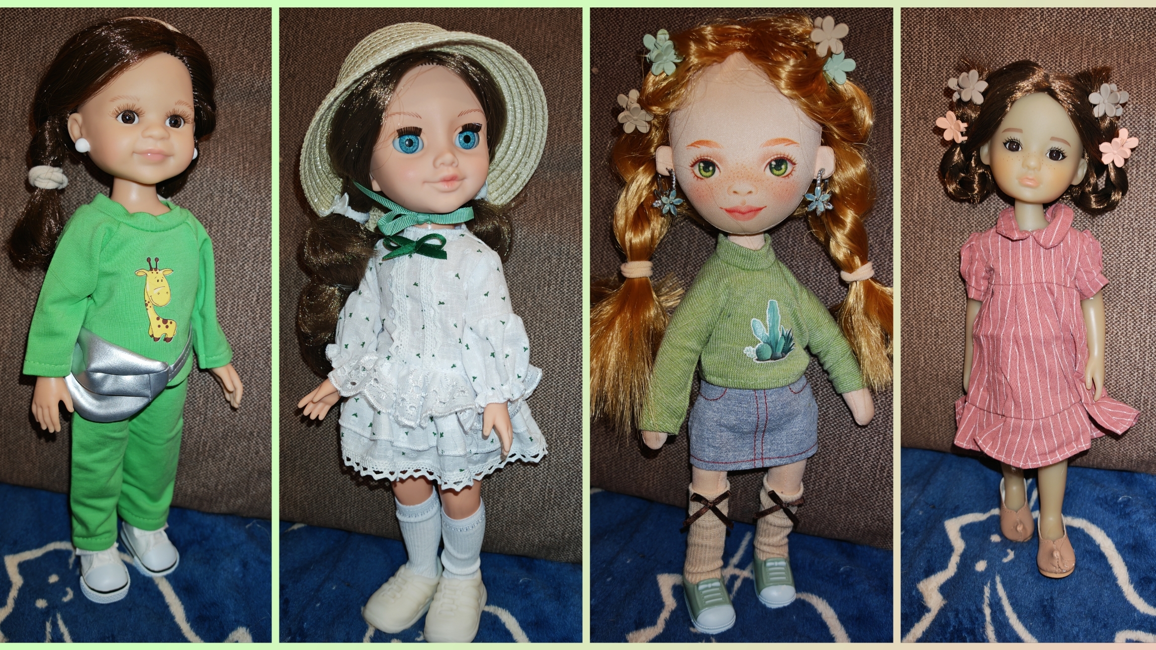 Sweet Sisters Каркасная мягкая кукла Sunny, текстильная милая тактильная☺️🫶и немного переодевашек