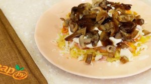 Новогодний салат Хрюшка