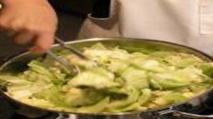 Обжаренная капуста