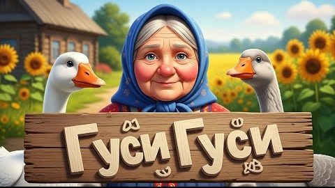 Жили У Бабуси Два Веселых Гуся | Мультики для Детей | Песенки для детей