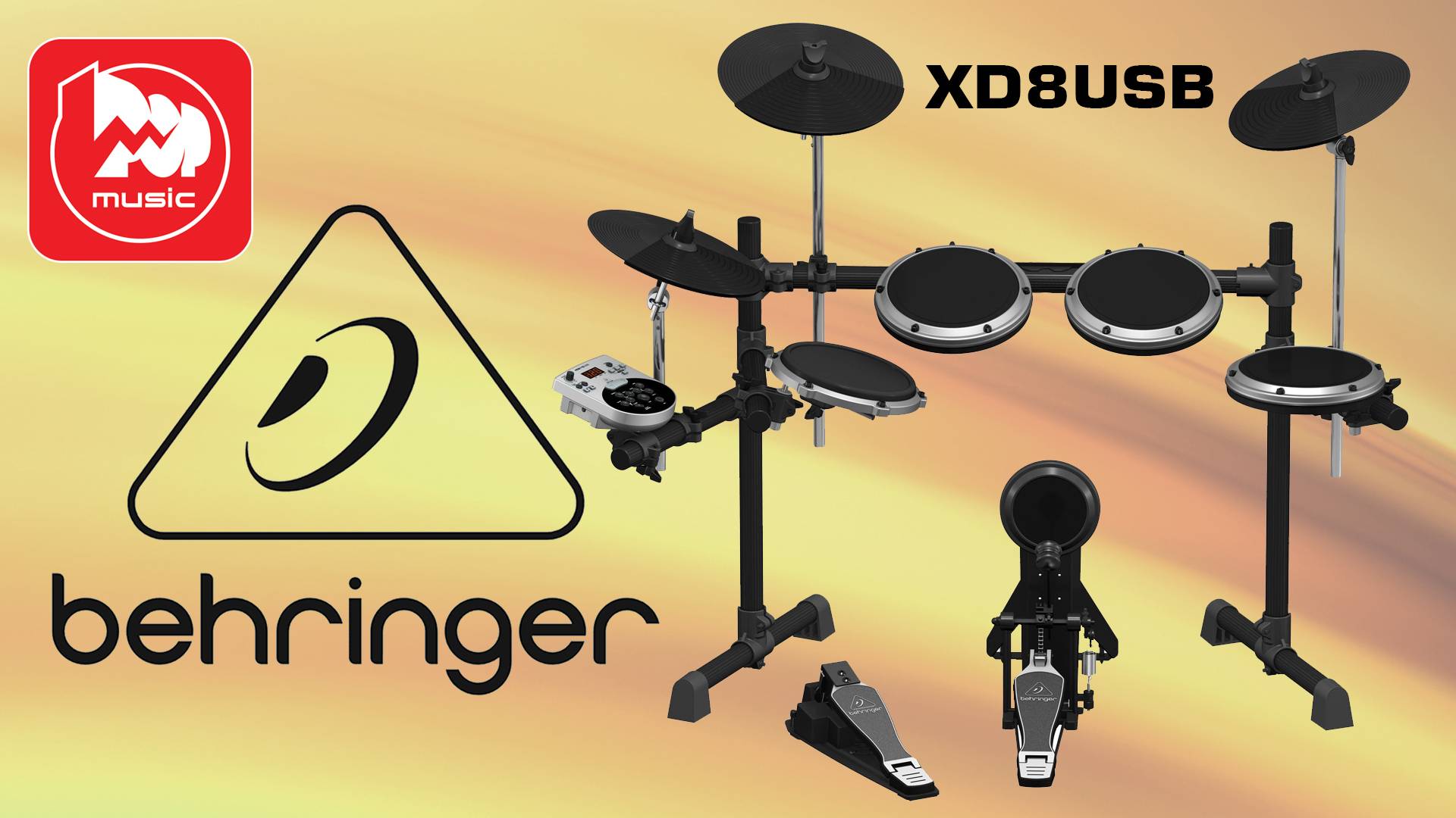 BEHRINGER XD8USB - электронная ударная установка