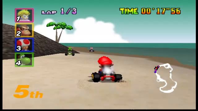 Mario Kart 64 — Геймплей | Прохождение (Nintendo 64)