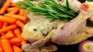 Курица в духовке на Новый год