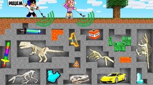 РЕБЕНОК И ДЕВУШКА Как Пройти Майнкрафт, но ВЫБЕРИ ПРАВИЛЬНУЮ ПЕЩЕРУ ! НУБА И ПРО ВИДЕО MINECRAFT