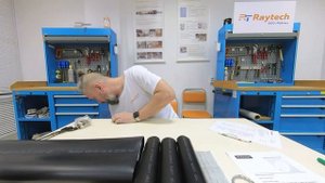 Распаковка кабельной арматуры ООО Райтек TRAJ-12/1x150-240