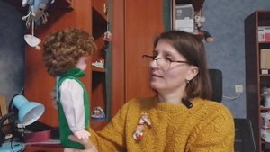 Кукла Настенька Ивановской фабрики игрушек