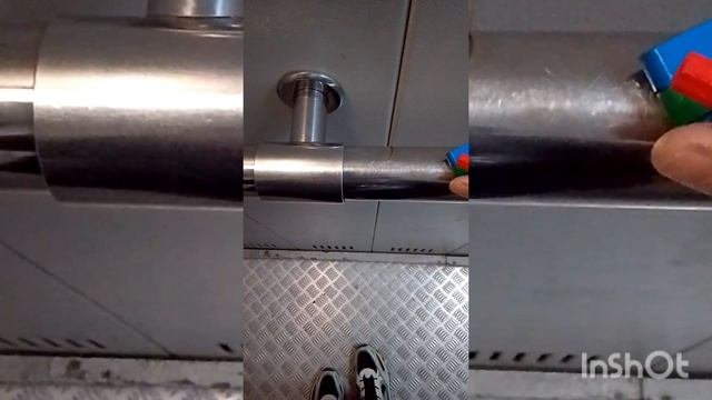 делаю трюки на улице с лего самокатом