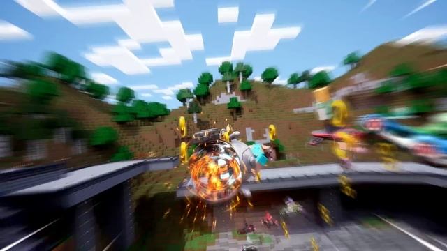 Sonic Racing_ CrossWorlds - Minecraft Pack Launch Trailer