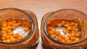Облепиховый чай из замороженных ягод