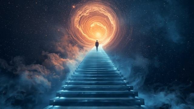 Staircase That Remakes Itself 🌠 2-Hour Dream Ambience ｜ Traveler Of Light ｜ Gravity Art ｜ Sci-Fi