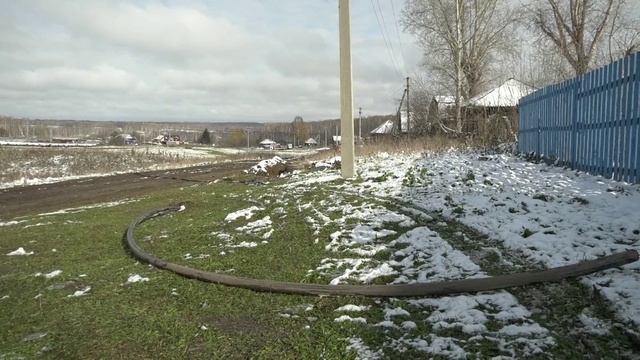 Новый водопровод в деревне Витебск / Болотнинский район