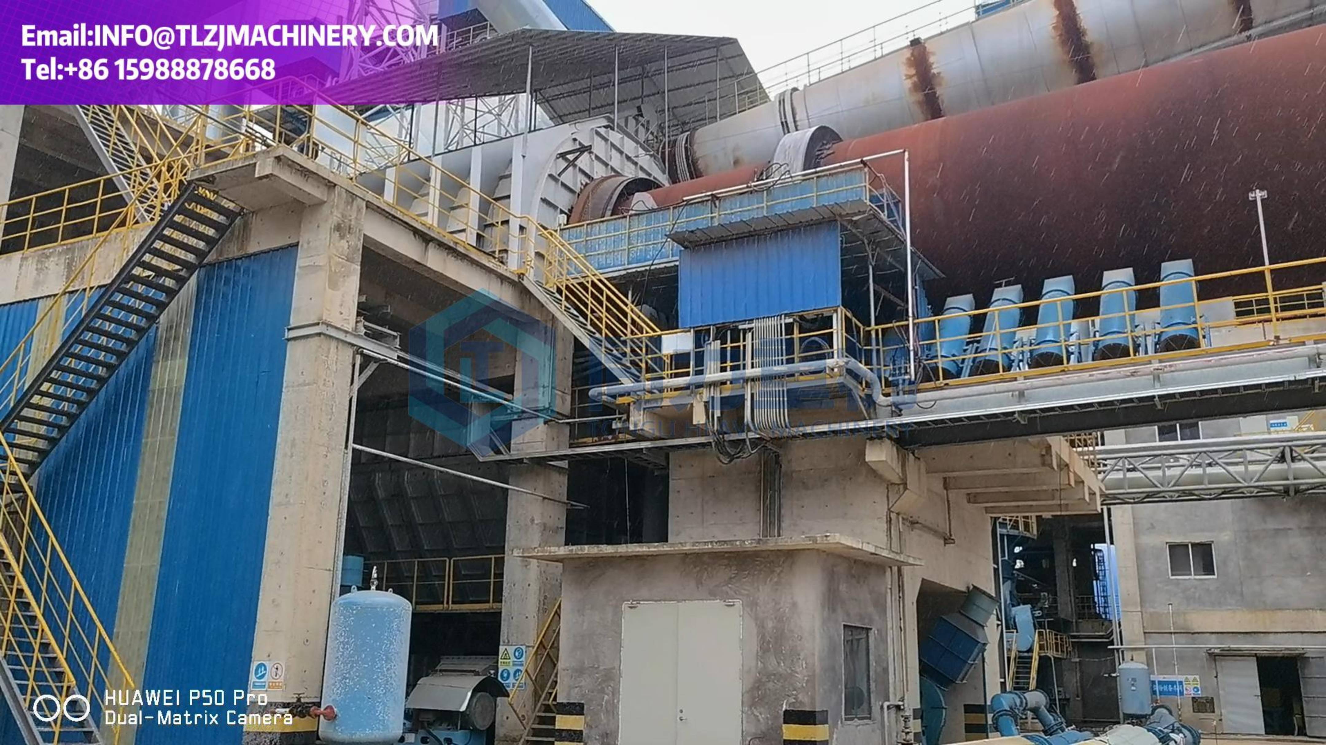 Завод по производству цемента мощностью 5000 тонн/день. Линия по производству клинкера, пуццолана, п