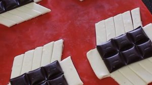 Очень простые шоколадные слойки