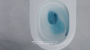 Унитаз-компакт Like  инновационной системой смыва AquaSpin