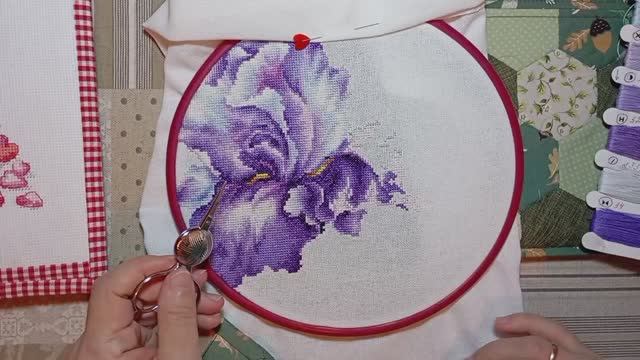 "Вышиваем играючи" в октябре, 2 серия. Продвижения, шитьё.