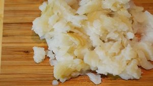 Салат с рыбой и грибами Поморский