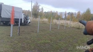 Как мы делаем забор в Рязани из профлиста