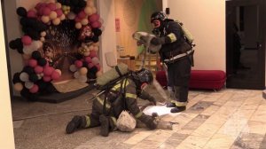 В Томске успешно ликвидирован условный пожар в развлекательном комплексе!