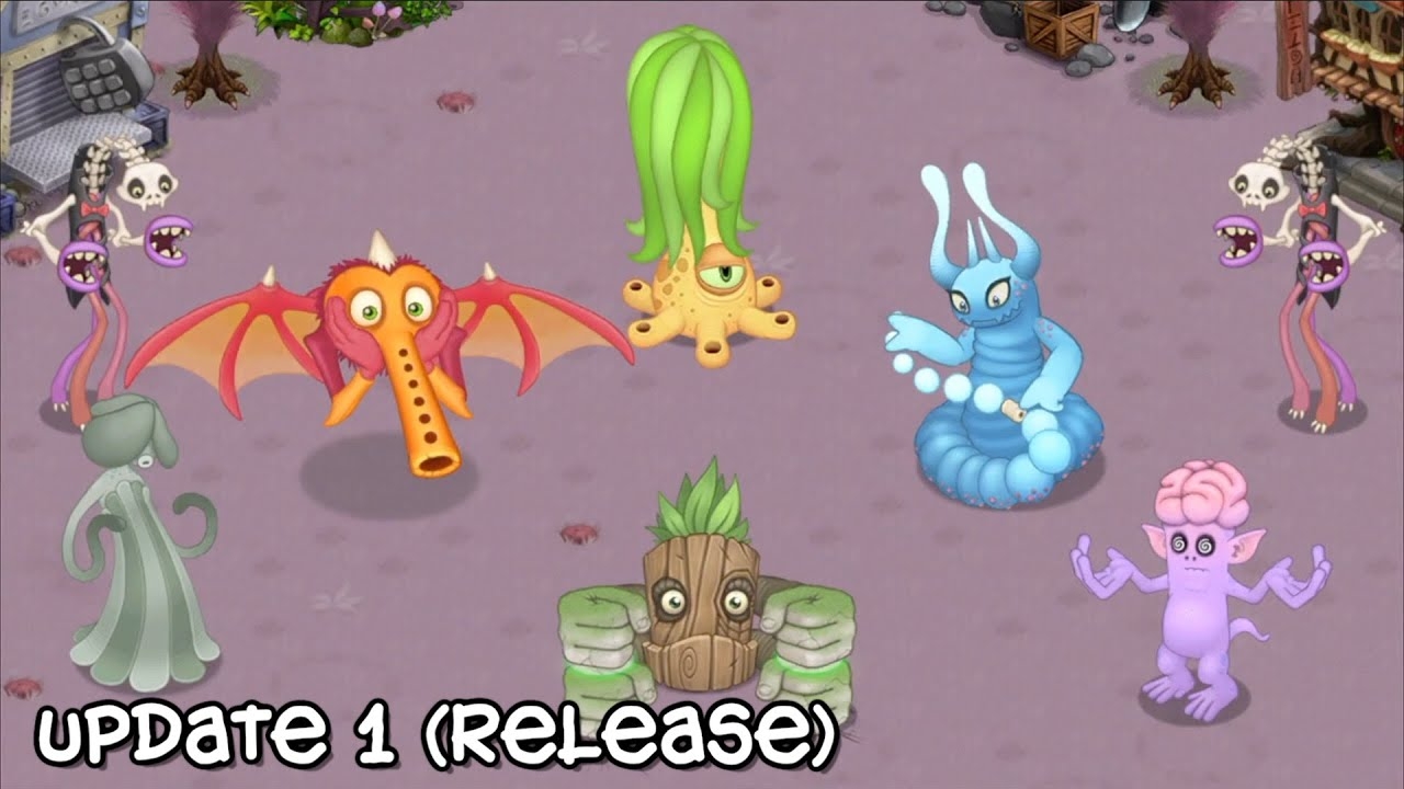 Эволюция Святилища Магии  - Все Полные Песни (My Singing Monsters, Мои Поющие Монстры, Msm, Мсм)