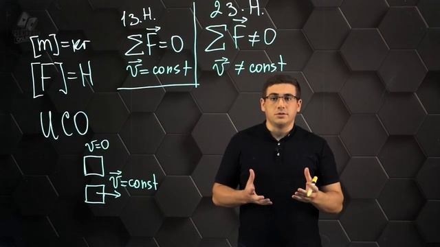 Первый, второй, третий закон Ньютона. 10 класс. [UUrdgAv8uJc]