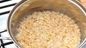 Салат с перловкой