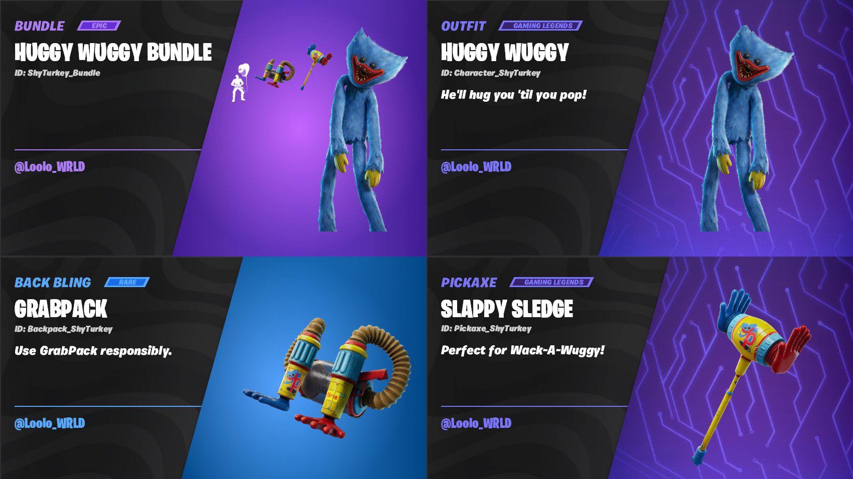 Обзор на коллаборацию с Poppy Playtime #Fortnite