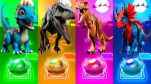 Coffin Dance Динозавры 183 уровень - Мультики про Динозавров | МУЛЬТФИЛЬМЫ ДИНОЗАВРЫ в Tiles Hop