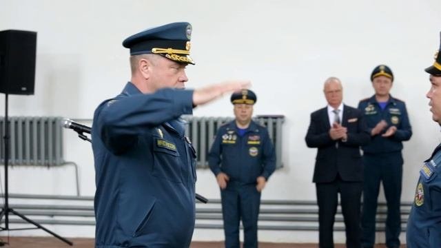 В Волжске (Марий Эл) открыли спортивно-тренировочный манеж для пожарных после капремонта