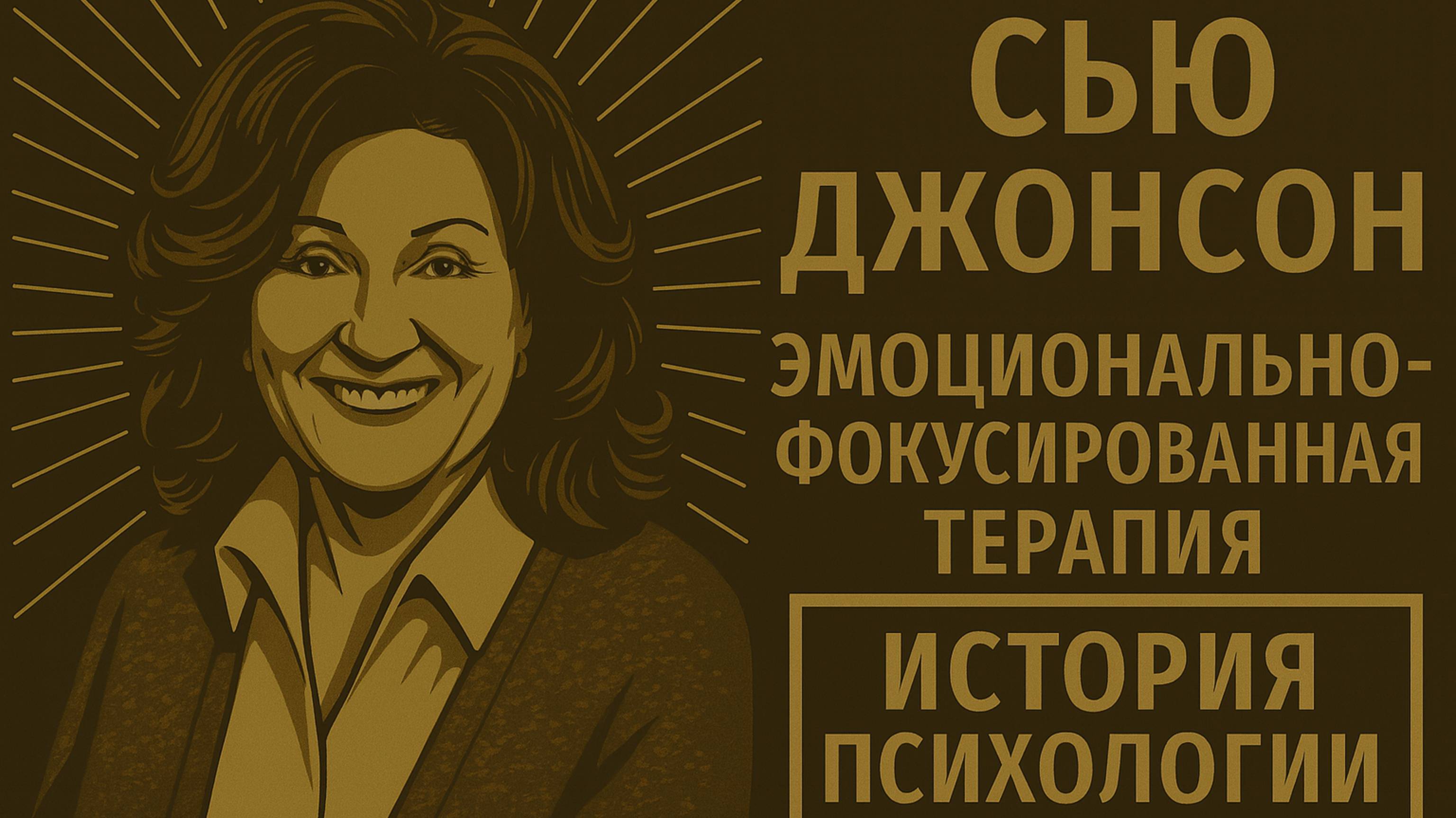 Сью Джонсон | Эмоционально-фокусированная терапия | История психологии | Выпуск 13 #eft #ЭФТ